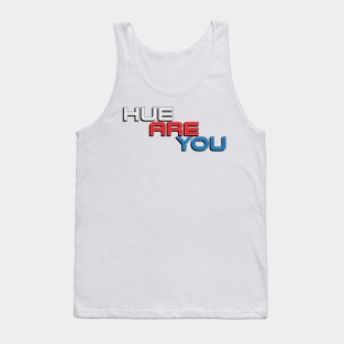 Hue Are You logo (comic) Tank Top